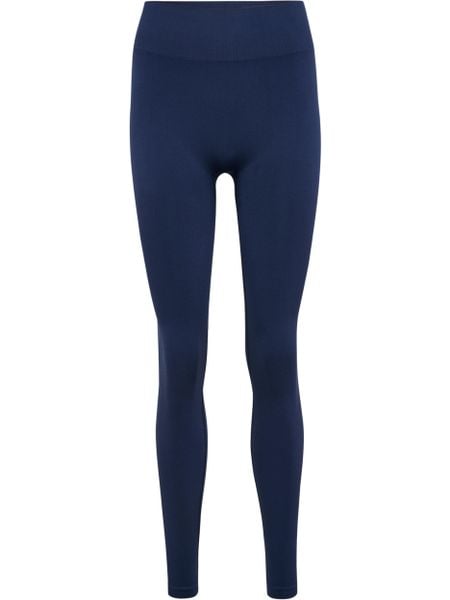 Damskie legginsy Hummel Hiit. Niebieskie legginsy Hummel, m, bez wzorów, z materiału, z podwyższonym stanem. Za 164.00 zł.