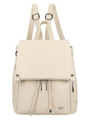 Wojas Skórzany plecak w kolorze beżowym - 26 x 21 x 9,5 cm rozmiar: onesize. Brązowe plecaki Wojas, bez wzorów, z materiału. Za 383.03 zł.