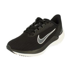Buty Damskie Sportowe Nike WMNS Air Winflo 9. Czarne obuwie sportowe Nike, bez zapięcia, do biegania. Za 272.80 zł.