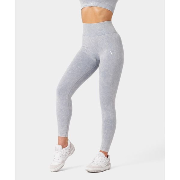 Legginsy Bezszwowe sportowe dla kobiet Carpatree Yasmine z wysokim stanem. Niebieskie legginsy Carpatree, s, bez wzorów, z podwyższonym stanem, na fitness i siłownię. Za 139.99 zł.