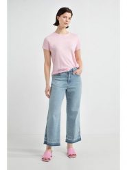 Josephine & Co Koszulka "Joan" w kolorze jasnoróżowym rozmiar: XS. Różowe bluzki Josephine & Co, xs, bez wzorów, ze lnu, bez kołnierzyka, bez ramiączek. Za 118.56 zł.