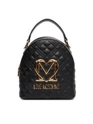 LOVE MOSCHINO Plecak JC4304PP0MK1200A Czarny. Czarne plecaki Love Moschino, bez wzorów, ze skóry. Za 1,139.00 zł.