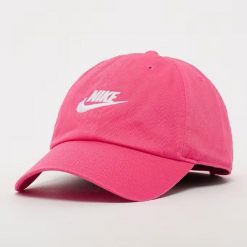 Czapka z daszkiem Nike Club Futura Wash Pink/Sail - FB5368-629. Czerwone czapki Nike, bez wzorów. Za 113.85 zł.