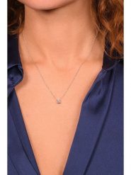 ATELIER DU DIAMANT Złoty naszyjnik "Brillant d'amour" z diamentem - dł. 42 cm rozmiar: onesize. Szare naszyjniki ATELIER DU DIAMANT, z diamentem, złote. Za 4,610.99 zł.