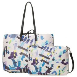 Desigual Torebka Bols Confetti BlackSea ttle Negro 19SAXPEQ 2000. Torebki klasyczne Desigual, bez wzorów, bez dodatków. W wyprzedaży za 221.00 zł.