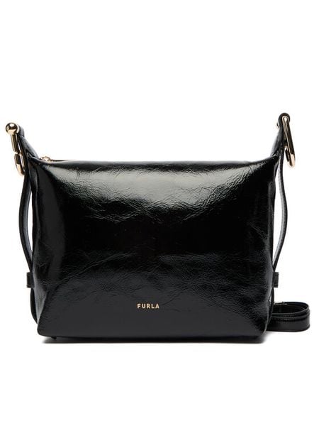 Furla Torebka WE00831 BX4100 CN O6000 1007 Czarny. Czarne listonoszki Furla, bez wzorów, ze skóry, bez dodatków. Za 1,299.00 zł.