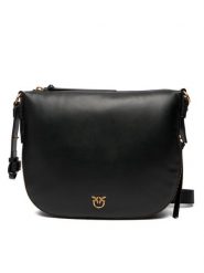 PINKO Torebka Hobo Zip Around Classic Ai 25-26 PLTT 105113 A0QO Czarny. Czarne torebki klasyczne Pinko, bez wzorów, ze skóry, bez dodatków. Za 1,649.00 zł.