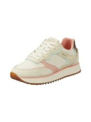GANT Footwear Skórzane sneakersy "Bevinda" w kolorze beżowym rozmiar: 38. Brązowe trampki GANT Footwear, bez wzorów, z materiału, bez zapięcia. Za 372.95 zł.