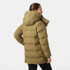 Parka damska z kapturem Helly Hansen Ellie. Brązowe parki Helly Hansen, na zimę, z syntetyku, z kapturem. W wyprzedaży za 1,056.00 zł.
