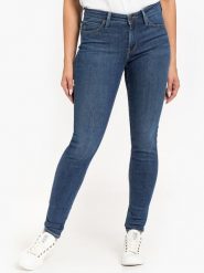 LEE SCARLETT DAMSKIE SPODNIE JEANSOWE JEANSY DARK ULRICH L526DUIY 112111583. Jeansy Lee, l, bez wzorów. Za 229.99 zł.