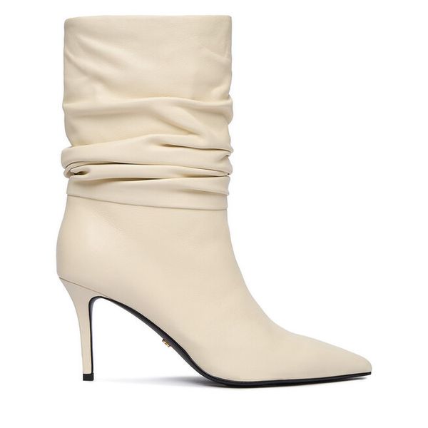 Botki GINO ROSSI. Botki Gino Rossi, bez wzorów, bez obcasa, na szpilce, bez zapięcia. Za 379.99 zł.