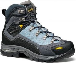 Buty trekkingowe Asolo Drifter I Evo Gv Niebiesko-Szare Damskie. Niebieskie trekkingi Asolo, z gore-texu, wspinaczkowe. Za 951.55 zł.