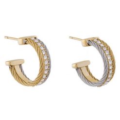 Kolczyki Guess. Żółte kolczyki Guess, złote. Za 329.99 zł.