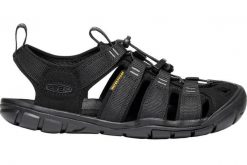 Sandały damskie, Keen Wms Clearwater CNX. Czarne sandały Keen, bez wzorów, z materiału, sportowe, bez obcasa, bez zapięcia. Za 659.99 zł.