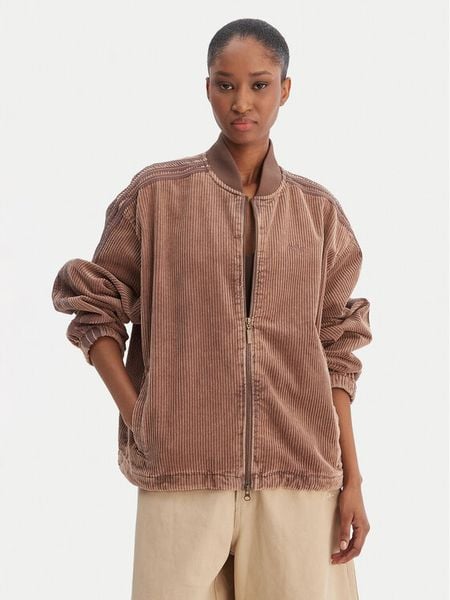 Adidas Bluza Corduroy Sst KD8781 Brązowy Oversize. Brązowe bluzy Adidas, s, bez wzorów, z bawełny, bez kaptura. Za 599.99 zł.