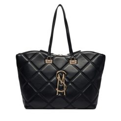 Torebka Steve Madden. Czarne shopper Steve Madden, bez wzorów, bez dodatków. Za 559.99 zł.