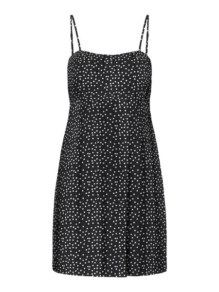 ONLY Sukienka w kolorze czarnym rozmiar: XL. Czarne sukienki Only, na co dzień, xl, bez wzorów, z wiskozy, bez kołnierzyka, bez ramiączek, mini, proste. Za 81.95 zł.