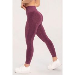 Legginsy fitness damskie Gym Glamour seamless. Czerwone legginsy GYM GLAMOUR, m, bez wzorów. Za 169.99 zł.