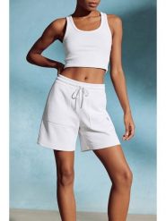 U.S. Polo Assn. Szorty dresowe w kolorze białym rozmiar: S. Białe szorty U.S. Polo Assn., bez wzorów, z bawełny. Za 114.95 zł.