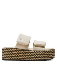 Blauer Espadryle S4OPAL02/RAF Écru. Espadryle Blauer, bez wzorów, ze skóry, bez obcasa, bez zapięcia. Za 309.99 zł.
