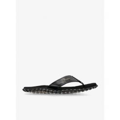 Japonki Gumbies Vegovert Flip-Flops. Czarne klapki Gumbies, bez wzorów, bez obcasa. Za 125.99 zł.