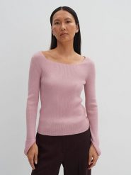 Someday Sweter "Tamea" w kolorze jasnoróżowym rozmiar: 40. Różowe swetry someday., bez wzorów, z wełny, bez ramiączek. Za 234.95 zł.