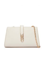 Tommy Hilfiger Torebka Th Libre Chain Crossover AW0AW18614 Beżowy. Brązowe listonoszki TOMMY HILFIGER, bez wzorów, ze skóry, bez dodatków. Za 529.99 zł.