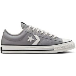 Buty sportowe Converse Star Player 76 Premium Canvas. Szare obuwie sportowe Converse, bez zapięcia. Za 490.00 zł.