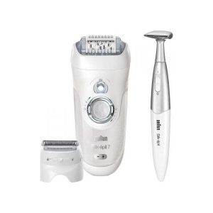 BRAUN Depilator Silk-pil 7 7-561V, do użytku na mokro i sucho, system masażu, trymer do okolic bikini. Depilatory Braun. Za 449.00 zł.
