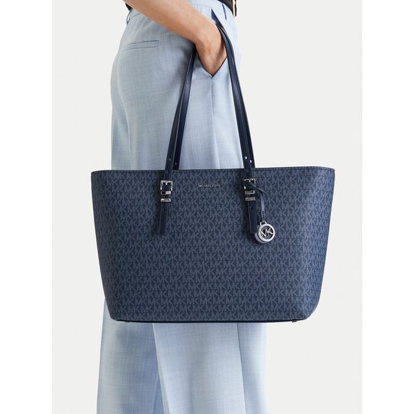 Torebka MICHAEL Michael Kors. Niebieskie shopper MICHAEL Michael Kors, bez wzorów, bez dodatków. Za 825.99 zł.