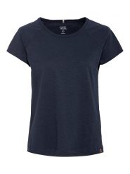 Camel Active Koszulka w kolorze granatowym rozmiar: S. Niebieskie bluzki Camel Active, s, bez wzorów, z bawełny, bez kołnierzyka, bez ramiączek. Za 100.04 zł.