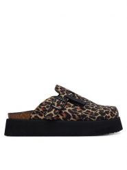 D.Franklin Klapki DFSH414006 Brązowy. Brązowe klapki D.Franklin, bez wzorów, z materiału, bez obcasa. Za 509.99 zł.