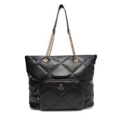 Torebka Beverly Hills Polo Club. Czarne torebki klasyczne Beverly Hills Polo Club, bez wzorów, bez dodatków. Za 279.99 zł.