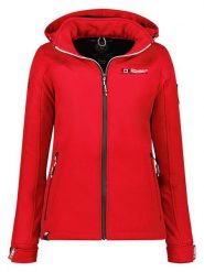Canadian Peak Kurtka softshellowa w kolorze czerwonym rozmiar: M. Czerwone kurtki sportowe Canadian Peak, m, bez wzorów, bez kaptura, outdoorowe. Za 234.95 zł.