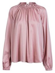 Herrlicher Bluzka "Loulina" w kolorze jasnoróżowym rozmiar: S. Różowe bluzki Herrlicher, s, bez wzorów, bez kołnierzyka, bez ramiączek. Za 165.99 zł.