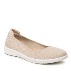 Baleriny Clara Barson. Brązowe baleriny Clara Barson, bez wzorów, bez obcasa. Za 79.99 zł.