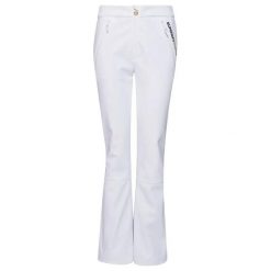 Damskie wąskie spodnie narciarskie softshell Superdry. Białe spodnie narciarskie Superdry, bez wzorów, z softshellu, narciarskie. Za 744.75 zł.