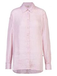 Herrlicher Lniana koszula w kolorze jasnoróżowym rozmiar: XL. Różowe koszule Herrlicher, xl, bez wzorów, ze lnu, bez kołnierzyka, bez ramiączek. Za 208.99 zł.