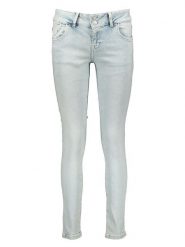 LTB Dżinsy "Molly" - Skinny fit rozmiar: W28/L30. Niebieskie jeansy LTB, l, z aplikacjami, z podwyższonym stanem. Za 109.78 zł.