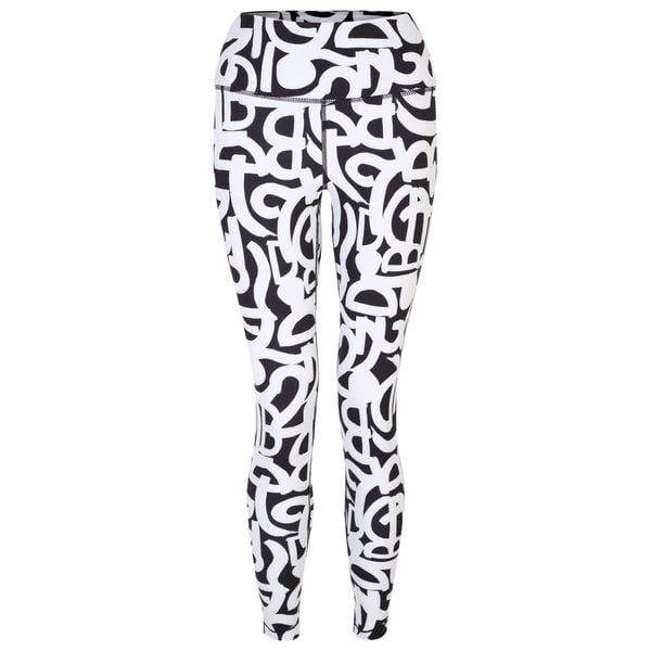 Legginsy Damskie Influential Graffiti. Białe legginsy Dare 2b, bez wzorów, z elastanu. Za 66.99 zł.