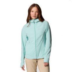 Kurtka softshell damska Columbia Sweet As III Hooded Softshell. Niebieskie kurtki sportowe Columbia, m, bez wzorów, z softshellu, bez kaptura, trekkingowe. Za 329.99 zł.