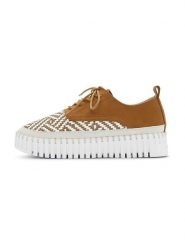 Ilse Jacobsen Sneakersy w kolorze jasnobrązowym rozmiar: 38. Brązowe trampki Ilse Jacobsen, bez wzorów, bez zapięcia. Za 114.17 zł.