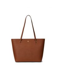 Lauren Ralph Lauren Torebka 431924351002 Brązowy. Brązowe torebki klasyczne Lauren Ralph Lauren, bez wzorów, ze skóry, bez dodatków. Za 1,009.00 zł.