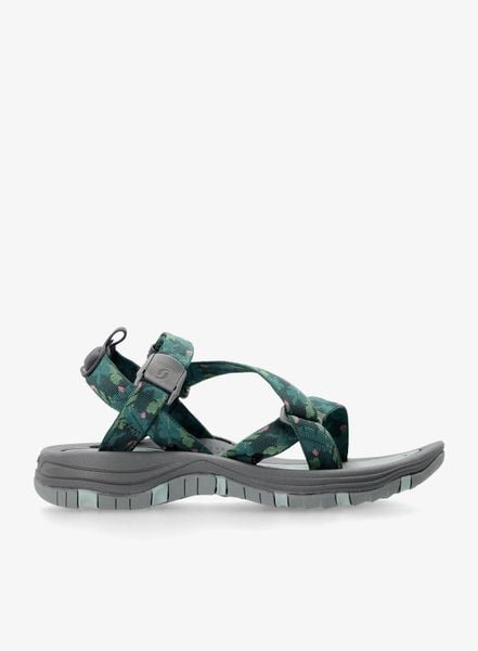 Sandały sportowe Source Gobi Xtreme. Zielone sandały SOURCE, bez wzorów, z gumy, klasyczne, bez obcasa, na platformie, bez zapięcia. Za 428.99 zł.