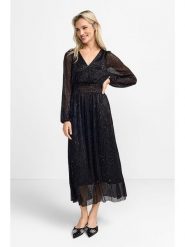 Rich & Royal Sukienka w kolorze czarnym rozmiar: S. Czarne sukienki Rich & Royal, s, bez wzorów, bez kołnierzyka, bez ramiączek, maxi. Za 315.50 zł.
