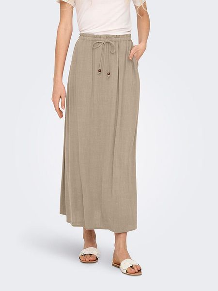 ONLY Spódnica w kolorze szarobrązowym rozmiar: S. Brązowe spódnice Only, s, bez wzorów, maxi. Za 87.40 zł.