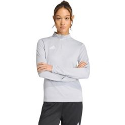 Bluza damska adidas Entrada 26 Training Top. Szare bluzy Adidas, bez wzorów, z materiału, bez kaptura. Za 121.99 zł.