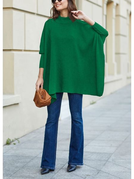 LA Angels Sweter w kolorze zielonym rozmiar: L. Zielone swetry LA Angels, l, bez wzorów, bez ramiączek. Za 179.95 zł.