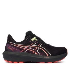 Buty do biegania Asics. Czarne obuwie sportowe Asics, bez zapięcia, do biegania. Za 659.99 zł.