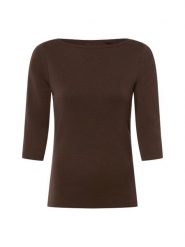 Brookshire Koszula Kobiety Bawełna brązowy, XL. Brązowe koszule brookshire, xl, bez wzorów, z bawełny, bez kołnierzyka, bez ramiączek. Za 99.95 zł.